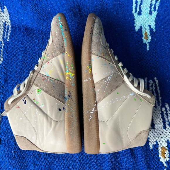 Maison Martin Margiela GAT Mids with Splatter Paint - Picture 4 of 7